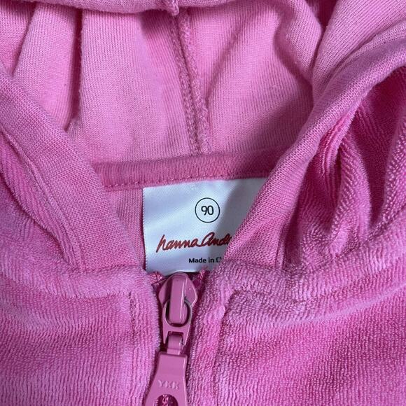 Hanna Andersson Toweling Hoodie - Picture 3 of 5
